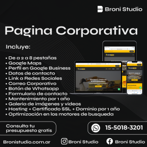 Pagina Corporativa Wordpress Autoadministrable